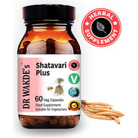 Produktbild von DR WAKDE'S Shatavari Plus Kräuter-Komplex Kapseln Vegan 60 Stück