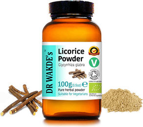 DR WAKDE'S Süßholzwurzel Pulver 100g Vegan – Bild 1 von 2