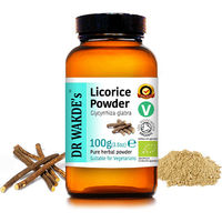 Produktbild von DR WAKDE'S Süßholzwurzel Pulver 100g Vegan
