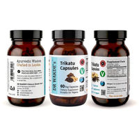 Produktbild von DR WAKDE'S Trikatu Kräuter-Komplex Kapseln Vegan 60 Stück