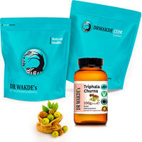 Produktbild von DR WAKDE'S Triphala Churna Kräuter-Komplex Pulver mit Amla, Haritaki und Bibhitaki vegan 1 kg