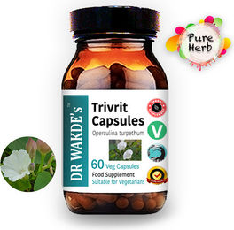 DR WAKDE'S Trivrit Nishottar Ayurveda-Kapseln vegan 60 Stück – Bild 1 von 6