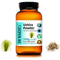 Produktbild von DR WAKDE'S Ushira Pulver Vetiveria zizanioides 100 g Vegan