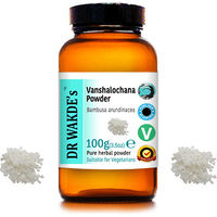 Produktbild von DR WAKDE'S Vanshalochana Pulver mit Kieselerde aus Bambusa arundinacea, 100 g, vegan