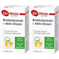 Produktbild von Dr. Wolz Brokkoliextrakt mit Aktiv-Enzymen Kapseln 120 Stück