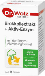 Dr. Wolz Brokkoliextrakt mit Aktiv-Enzymen vegan Kapseln 60 Stück – Bild 1 von 2