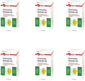 Dr. Wolz Curcumin Extrakt standardisiert 540 Kapseln vegan vegetarisch – Bild 1 von 1