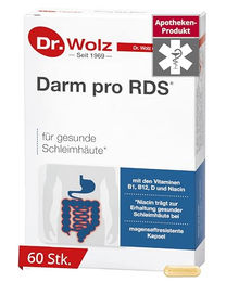 Dr. Wolz Darm Pro RDS magensaftresistente Kapseln mit pflanzlichem Ursprung 60 Stück – Bild 1 von 4