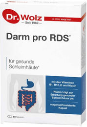 Dr. Wolz Darm Pro RDS magensaftresistente Kapseln vegan 60 Stück – Bild 1 von 2