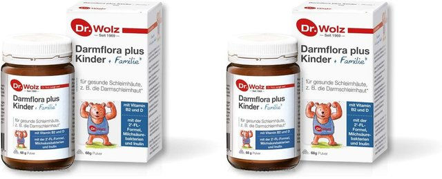 Dr. Wolz Darmflora plus Pulver für Kinder und Erwachsene – Bild 1 von 1