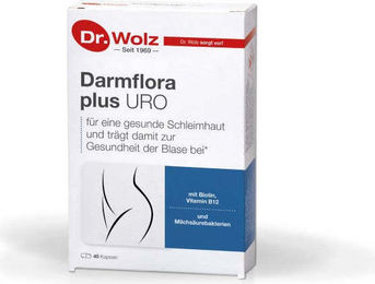 Dr. Wolz Darmflora plus URO Kapseln 40 Stück – Bild 1 von 1