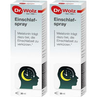 Produktbild von Dr. Wolz Einschlafspray mit Melatonin und Passionsblumenextrakt zuckerfrei 30 ml