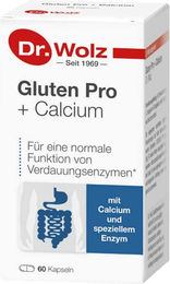 Dr. Wolz Gluten Pro + Calcium Kapseln mit Algenkalk Sango glutenfrei 60 Stück – Bild 1 von 1