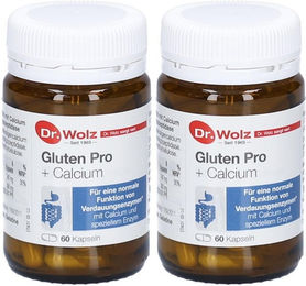 Dr. Wolz Gluten Pro + Calcium mit Algenkalk Sango Kapseln für Erwachsene 120 Stück – Bild 1 von 1