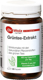 Dr. Wolz Grüntee Extrakt Kapseln vegan 120 Stück – Bild 1 von 3