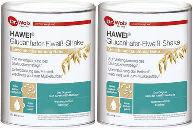 Dr. Wolz HAWEI Glucanhafer-Eiweiß-Shake Pulver laktosefrei Neutral – Bild 1 von 1