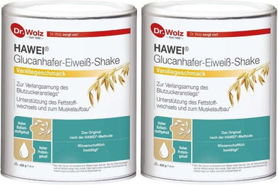 Dr. Wolz HAWEI Glucanhafer-Eiweiß-Shake Vanille laktosefrei Pulver – Bild 1 von 1