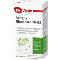 Produktbild von Dr. Wolz Safran und Rhodiola Kräuter-Komplex Kapseln 120 Stück