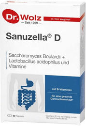 Dr. Wolz Sanuzella D Zellulose Kapseln 60 Stück glutenfrei laktosefrei ohne Gelatine – Bild 1 von 2