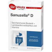 Produktbild von Dr. Wolz Sanuzella D Zellulose Kapseln 60 Stück glutenfrei laktosefrei ohne Gelatine