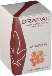 DRAPAL Sanddorn Sirup ohne Zusatzstoffe – Bild 1 von 2