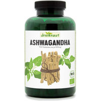 Produktbild von dreikraut Bio Ashwagandha Tabletten ohne Zusatzstoffe