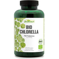 Produktbild von dreikraut® Bio-Chlorella-Tabletten ohne Zusatzstoffe