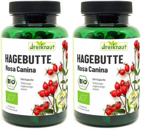 dreikraut Bio-Hagebutte Kapseln – Bild 1 von 1