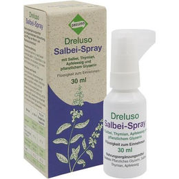 Dreluso Salbei-Spray alkoholfrei laktosefrei glutenfrei 30 ml – Bild 1 von 1