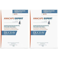 Produktbild von DUCRAY Anacaps Expert Nahrungsergänzungsmittel mit Zink, Biotin und Selen, 180 Kapseln, vegan und glutenfrei