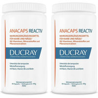 Produktbild von DUCRAY ANACAPS REACTIV Kapseln mit Zink, Biotin und Selen, vegan, 180 Stück