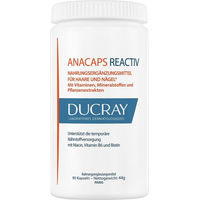 Produktbild von DUCRAY Anacaps Reactiv Kapseln mit Zink, Biotin und Selen vegan für Frauen, Schwangere und Stillende