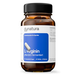 Dunatura L-Arginin Kapseln vegan ohne Zusatzstoffe 56 Stück – Bild 1 von 2