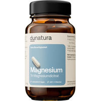 Produktbild von dunatura Magnesium Citrat Kapseln vegan ohne Zusatzstoffe 84 Stück