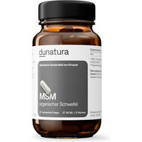 Produktbild von dunatura MSM 500mg Kapseln vegan ohne Zusatzstoffe 84 Stück