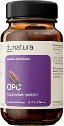 dunatura OPC Traubenkernextrakt Kapseln vegan ohne Zusatzstoffe – Bild 1 von 1