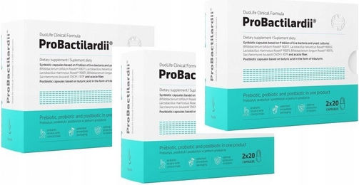 Duolife Probactilardii Präbiotische und Postbiotische Kapseln 40 Stück – Bild 1 von 1