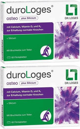 duroLoges osteo Calcium Carbonat Tabletten für Frauen 120 Stück – Bild 1 von 1