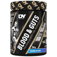 Produktbild von DY Nutrition Blood & Guts Pre Workout Booster mit Arginin und Citrullin Pulver 380g