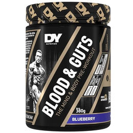 DY Nutrition Blood & Guts Pre-Workout Pulver Beeren-Mix 380 g – Bild 1 von 1