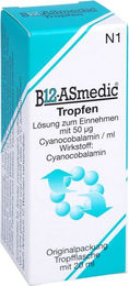 Dyckerhoff Pharma B12 ASMEDIC Tropfen vegetarisch 20 ml – Bild 1 von 3