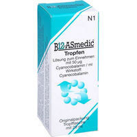 Produktbild von Dyckerhoff Pharma B12 ASMEDIC Tropfen vegetarisch 20 ml