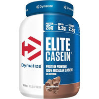 Produktbild von Dymatize Elite Casein Protein Pulver Schokolade zuckerfrei