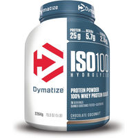 Produktbild von Dymatize ISO 100 Whey Protein Hydrolysat Pulver Chocolate Coconut zuckerfrei