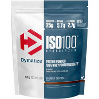 Produktbild von Dymatize ISO 100 Whey Protein Hydrolysat Pulver Gourmet Chocolate zuckerfrei