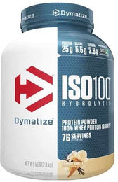 Dymatize Whey Iso 100 Hydrolysat Eiweißpulver laktosefrei 2220 g – Bild 1 von 2