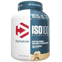 Produktbild von Dymatize Whey Iso 100 Hydrolysat Eiweißpulver laktosefrei 2220 g