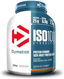 Dymatize Whey Iso 100 Hydrolysat Eiweißpulver laktosefrei 2220 g – Bild 1 von 2