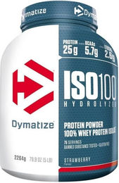 Dymatize Whey Iso 100 Hydrolysat Eiweißpulver laktosefrei – Bild 1 von 3