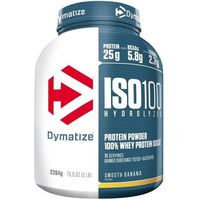 Produktbild von Dymatize Whey Iso 100 Hydrolysat Protein Pulver laktosefrei 2220 g